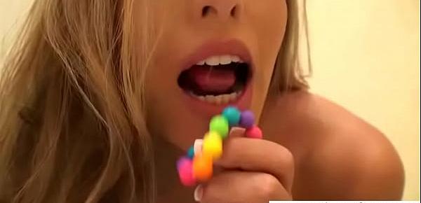  Cute Amateur Teen Girl Get Toys In Holes clip-03
